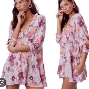 For love and lemons Magnolia Trapeze Mini Dress